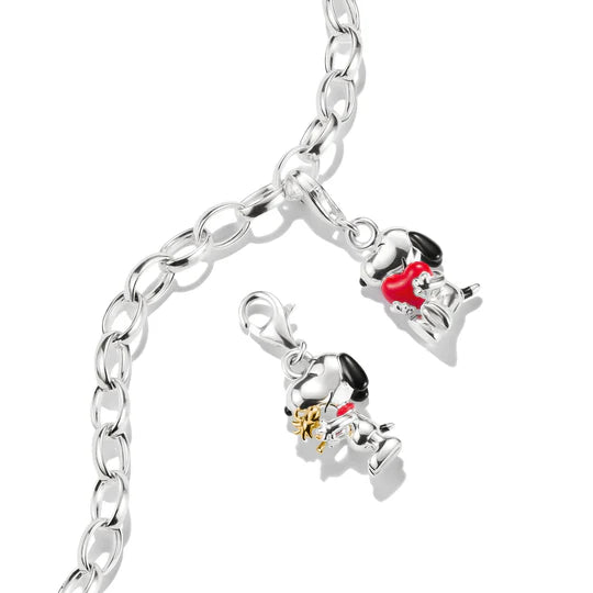 Charm Snoopy & Woodstock PEANUTS