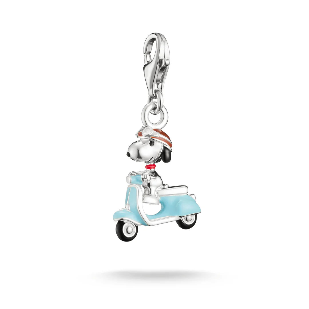 Snoopy On Vespa Charm