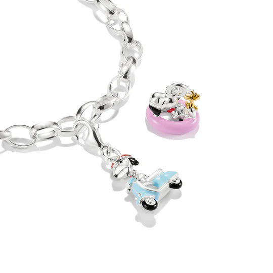 Snoopy On Vespa Charm