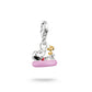 Snoopy & Woodstock with Swim Ring Charm