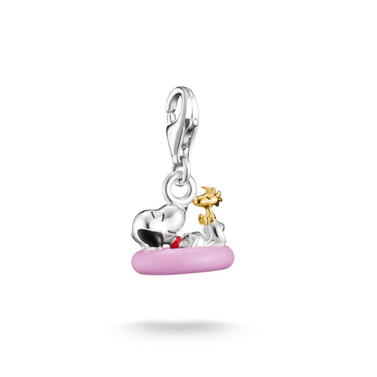 Snoopy & Woodstock with Swim Ring Charm