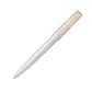 Hugo Boss Gear Pinstripe Silver & Gold Ballpoint Pen
