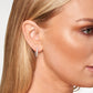 Diamond Huggie Earrings