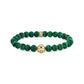 Rebel Wolf Malachite Bracelet