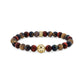 Red Tiger's Eye Bead Bracelet