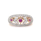 Natural Ruby & Diamond Dress Ring