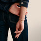 Charm Bracelet Bicolour With Connect Link