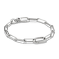 Connect Charm Bracelet Paperclip Silver