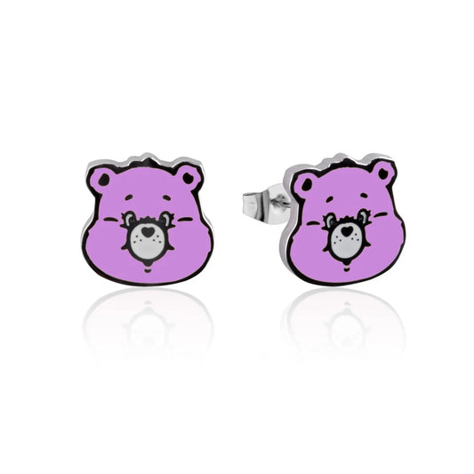 ECC Care Bears Share Bear Enamel Stud Earrings