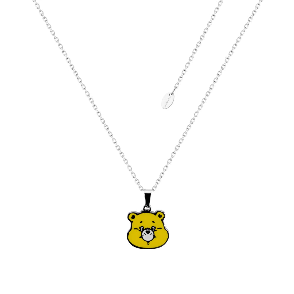 ECC Care Bears Funshine Bear Enamel Necklace