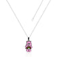 ECC Care Bears Cheer Bear Belly Badge Enamel Necklace