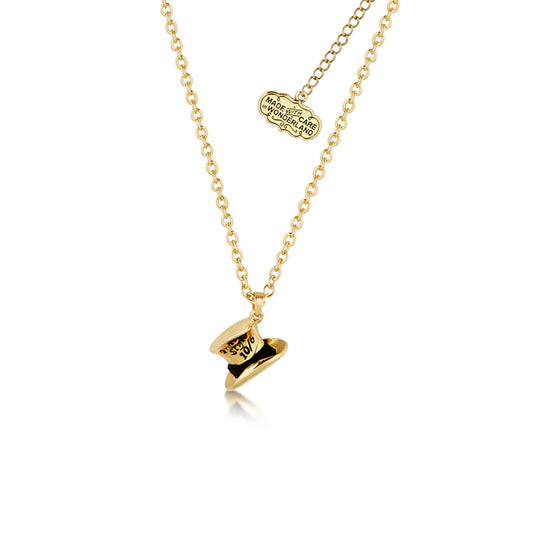 Kids Disney Alice In Wonderland Mad Hatter Necklace