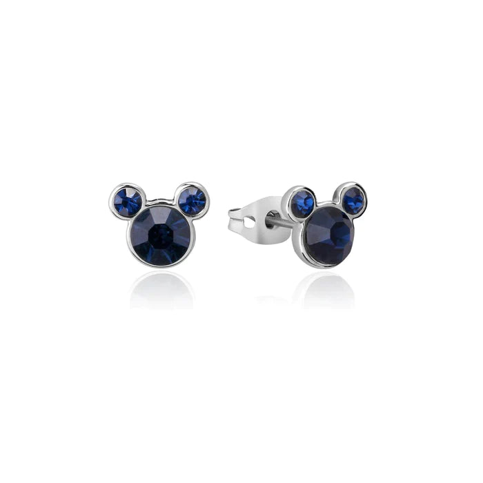 Mickey mouse earrings birthstone discount