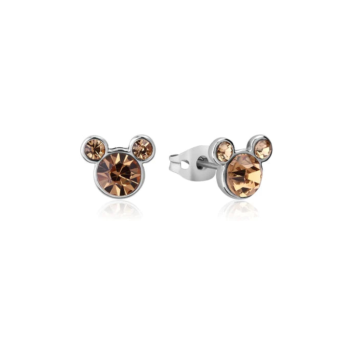 Mickey mouse on sale birthstone earrings