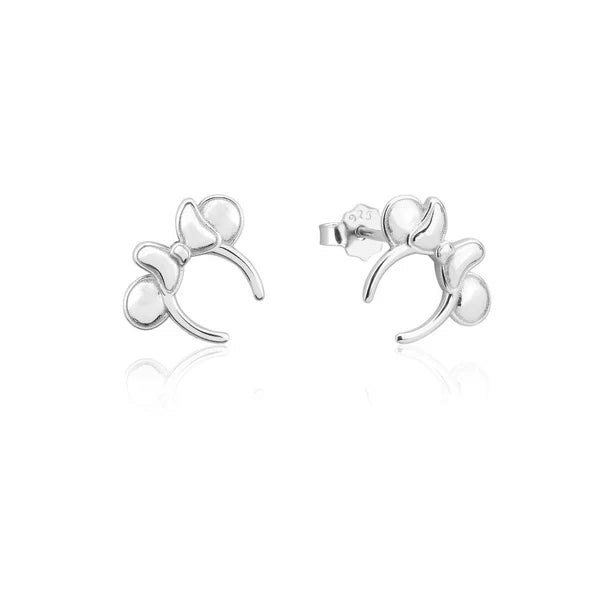 Disney Precious Metal Minnie Mouse Headband Stud Earrings