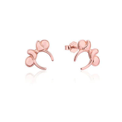 Disney Precious Metal Minnie Mouse Headband Stud Earrings