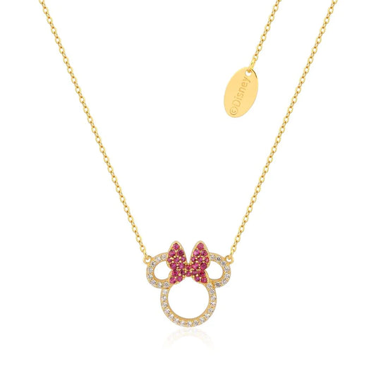 Precious Metal Minnie Mouse Necklace