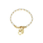 Disney Precious Metal Minnie Mouse Pearl Bracelet