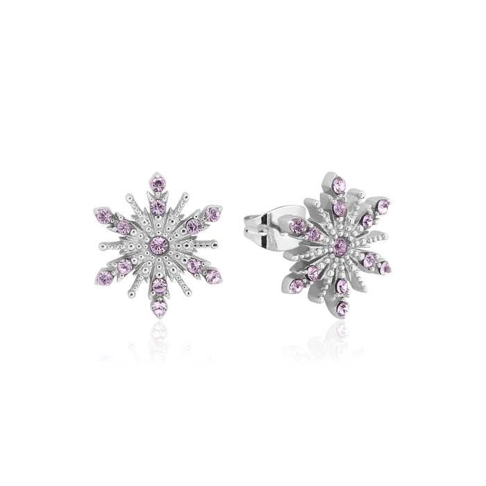 Anna crystal Snowflake Stud Earrings