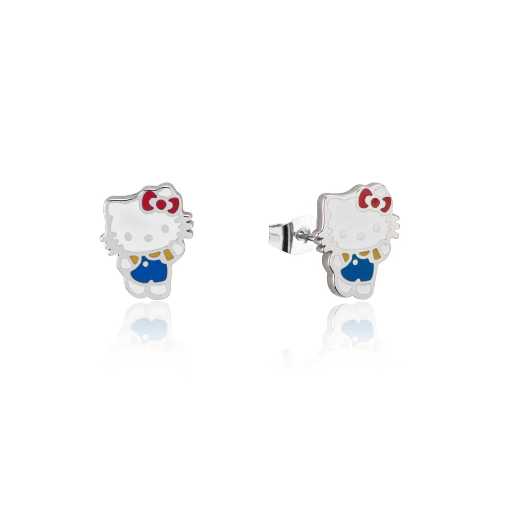 ECC Sanrio Hello Kitty Full Body Stud Earrings