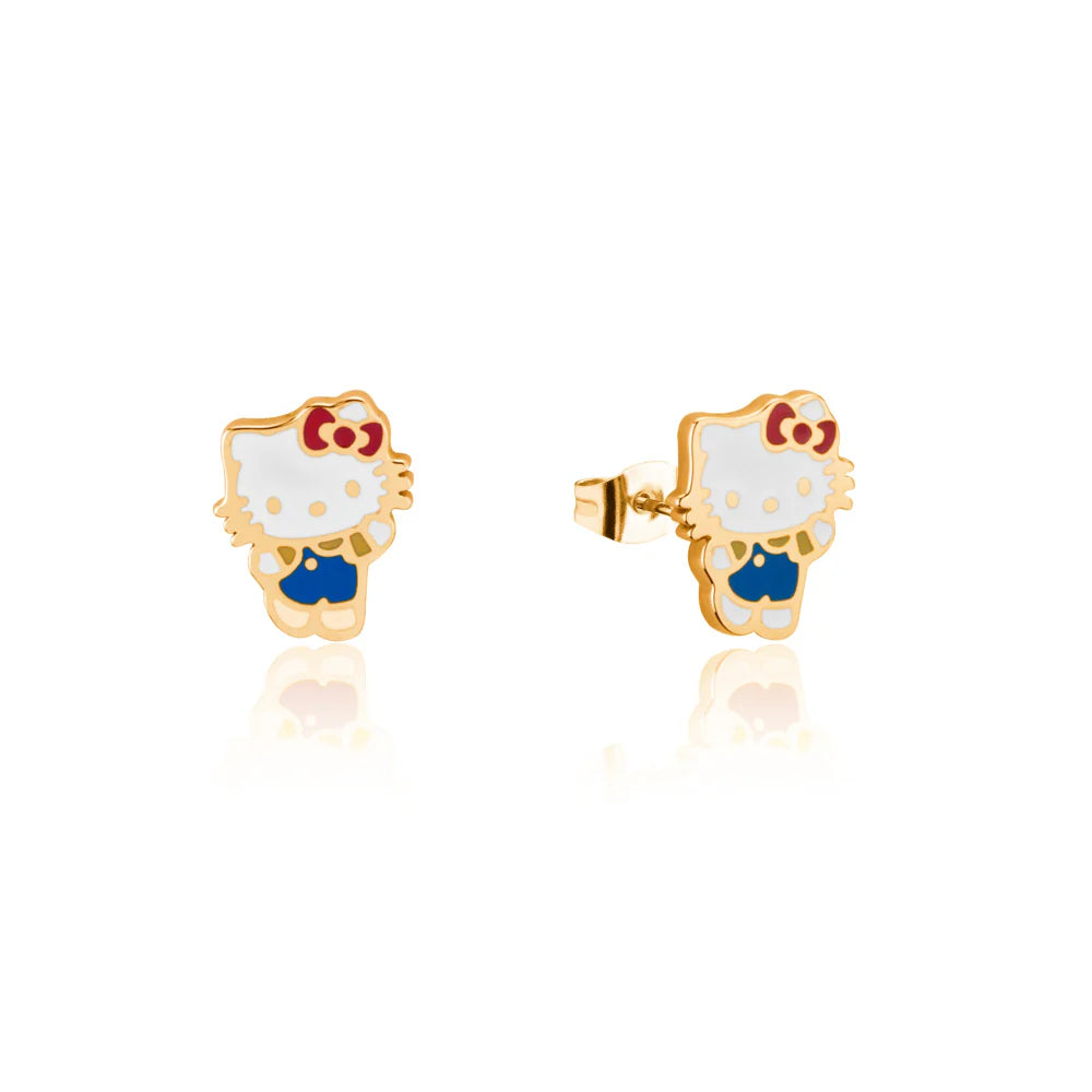 ECC Sanrio Hello Kitty Full Body Stud Earrings