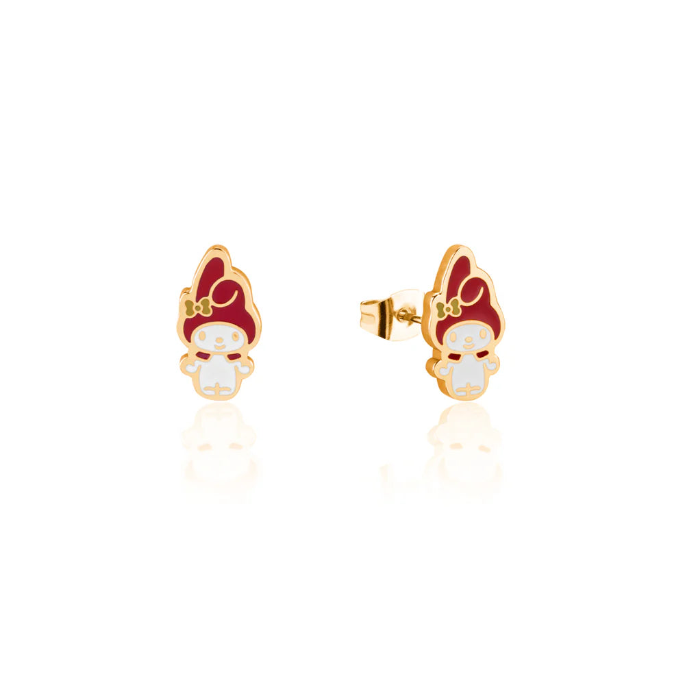 ECC Sanrio Hello Kitty My Melody Full Body Stud Earrings