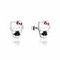 ECC Sanrio Hello Kitty Polka Dot Dress Stud Earrings