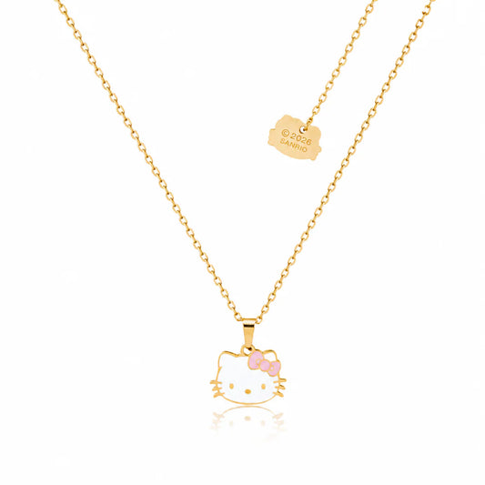 ECC Sanrio Hello Kitty Pink Bow Necklace