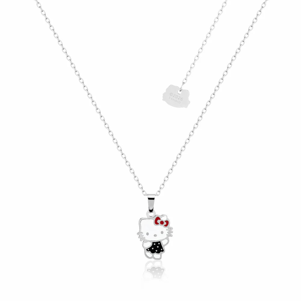 ECC Sanrio Hello Kitty Polka Dot Dress Necklace