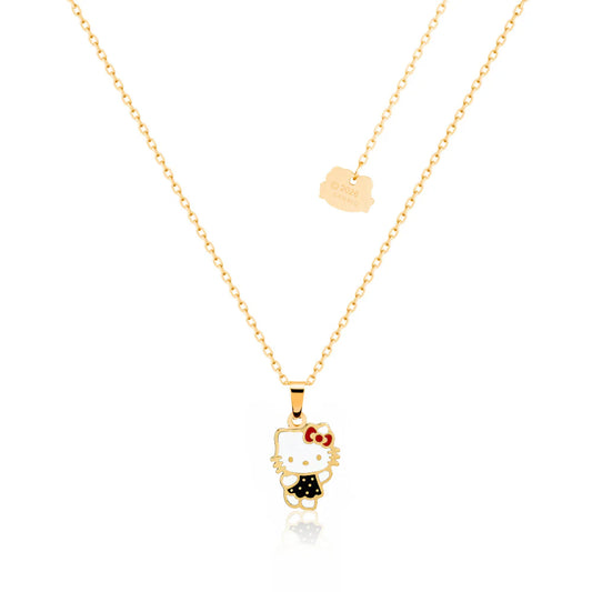 ECC Sanrio Hello Kitty Polka Dot Dress Necklace