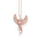 Phoenix Necklace With Colourful Stones