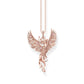 Phoenix Necklace With Colourful Stones