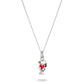 Snoopy With Heart Pendant PEANUTS Necklace