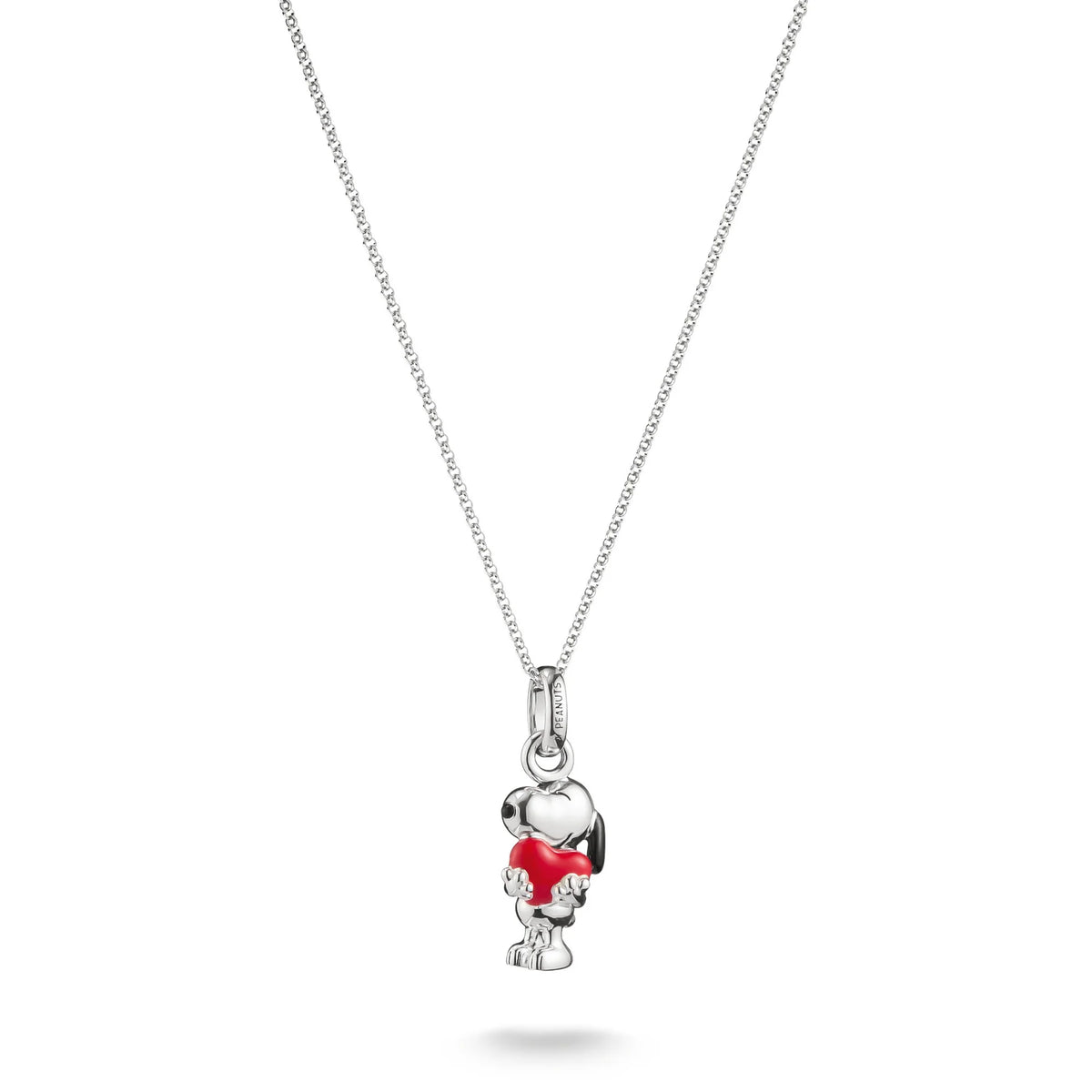 Snoopy With Heart Pendant PEANUTS Necklace