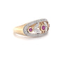 Natural Ruby & Diamond Dress Ring