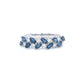 Natural Sapphire & Diamond Dress Ring