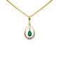 Emerald & Diamond Pendant
