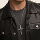 Pendant "Ethnic Cross Black"