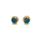 Natural Opal Stud Earrings