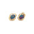 Natural Opal Stud Earrings