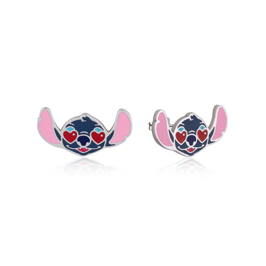ECC Disney Lilo and Stitch Heart Eyes Enamel Stud