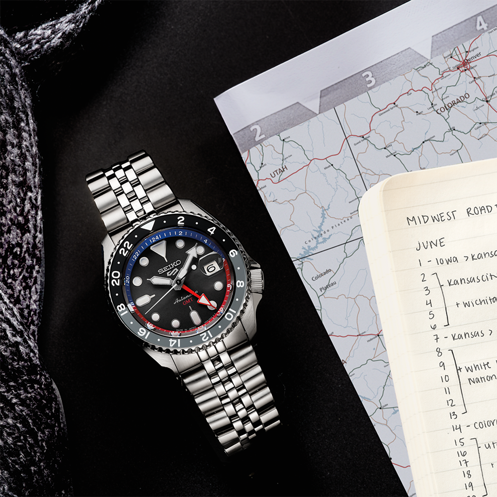 Seiko 5 Automatic G.M.T Watch