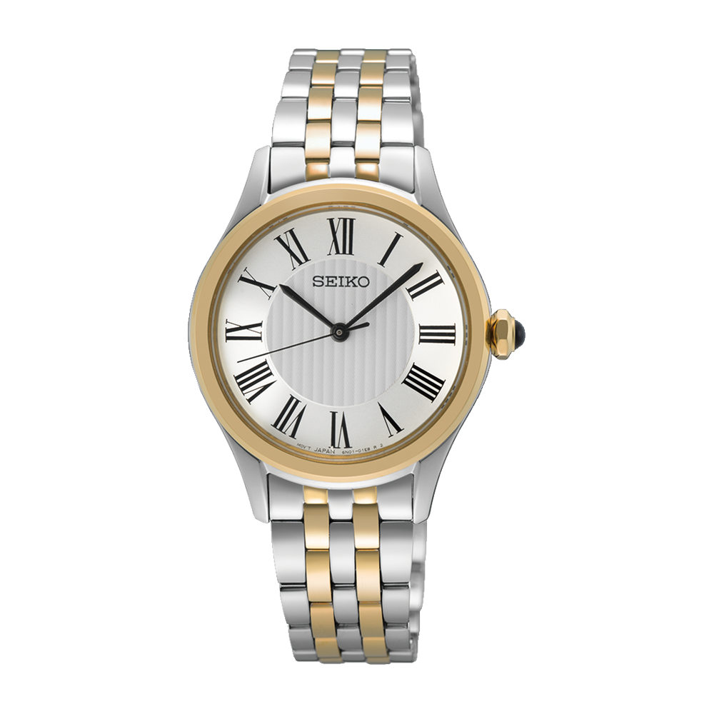 what is the science behind the gold and white dress Buy Vintage Watch - Seiko Quartz 6530-5000 Gold Rectangular Dress Watch –  Japan – 1980s main image 1