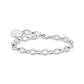 Charm Bracelet With Cold Enamel Silver