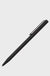 Black Ballpoint Pen With Engraved Pattern