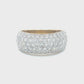 Wide Diamond Dress Ring