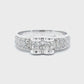 White Gold Diamond Ring