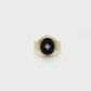 Black Onyx & Diamond Men's Ring
