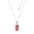 Classic Can Crystal Necklace - Silver