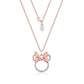 Minnie Mouse Bow Necklace